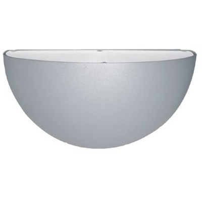 APPLIQUE 490/72 ALLUMINIO UMBE QUARTO DI SFERA