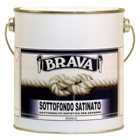 Sottofondo Satinato Sottosmalto Monocomponente Litri 2,5 Brava
