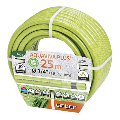 Claber 9008 Tubo Irrigazione Aquaviva Plus 3/4 19-25 mm 25 Metri