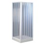 Box Doccia 2 Ante Scorrevoli Modello SKY Apertura Angolare 80-60X80-60 cm H185