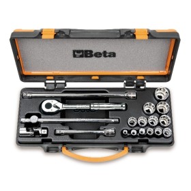 13 CHIAVI A BUSSOLA POLIGONALI 5 ACCESSORI X MANUTENZIONE