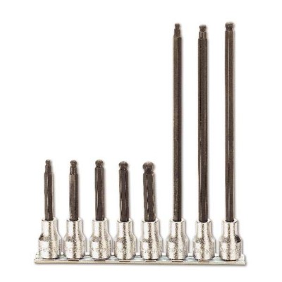 SERIE DI 8 CHIAVI A BUSSOLA CON ESTREMITA' SFERICA BETA