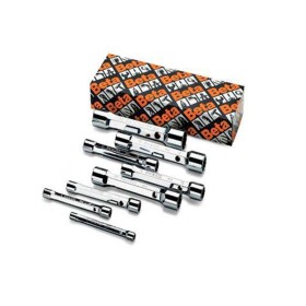 SERIE DI 13 CHIAVI A TUBO DOPPIE POLIGONALI SERIE PESANTE BE