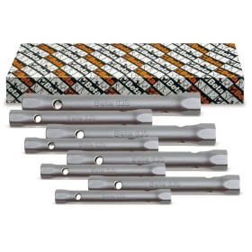 SERIE DI 8 CHIAVI A TUBO DOPPIE ESAGONALI SERIE LEGGERA BETA