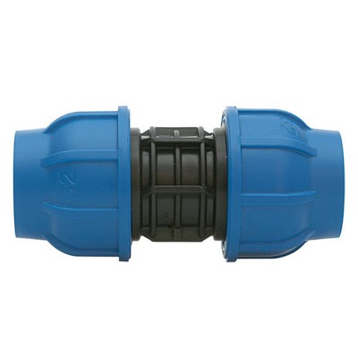 MANICOTTO RACCORDO A COMPRESSIONE PP DIAMETRO MM 32X32