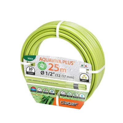 Claber 9004 Tubo Irrigazione Aquaviva Plus 1/2 (12-17 mm) 25 metri