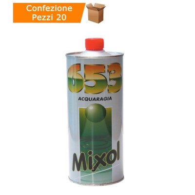 Multipack da 20 Confezioni di Kemipol Acquaragia Mixol 653 Diluente da 1 litro Ciascuna