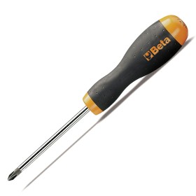 Giravite per viti con impronta a croce Phillips® cromati punta nera Beta mm 4,5x120