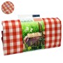 Tovaglia da Picnic Super Tessuto Polipropiene 500 gr Quadro Rosso