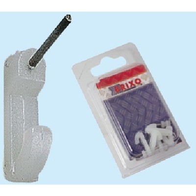 GANCIO DA PARETE IN NYLON CON CHIODO IN ACCIAIO PEZZI 5