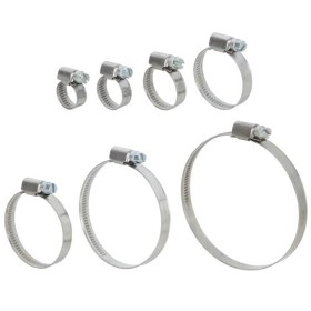 FASCETTE STRINGITUBO INOX PZ 2 LARG MM 9 DIAMETRO MM 16-27