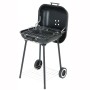 Barbecue in Valigetta con Coperchio e Ruote Black Glazed