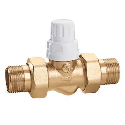 Caleffi Valvola di zona a due vie predisposta comando elettrotermico 1/2"