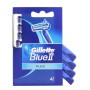 Rasoio Usa e Getta Gillette Blue II Plus Confezione da 4 Rasoi