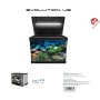 Haquoss Acquario Evolution 40 Nero 23 Litri Stardust LED