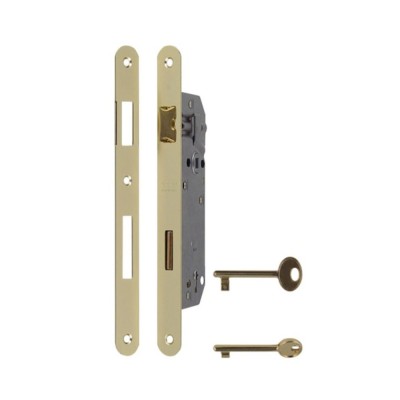 Serratura Infilare Patent Ottone DF 70 Q8 da 50 Millimetri B. Piano