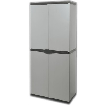 MONGARDI ARMADIO PORTASCOPE COLORE GRIGIO 68X40X168CM