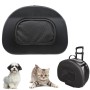 Fuss Dog Trolley per Cani 2 in 1 Borsa Max 8 Kg Pet Rolling Colore Nero