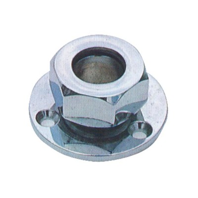 Passacavo stagno in ottone cromato per cavo da 8 mm TREM