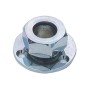 Passacavo stagno in ottone cromato per cavo da 10 mm TREM