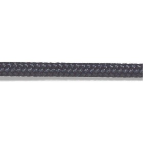TRECCIA IN POLIESTERE DIAMETRO 8 MM SERIE STANDARD BOBINA DA 400 METRI NERA NAUTICA