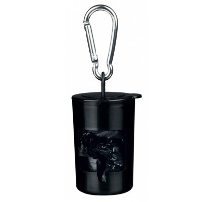 Trixie Doggy Pick Up Bag Dispenser Distributore di Sacchettini Igienici per Cani 40 Sacchetti Inclusi