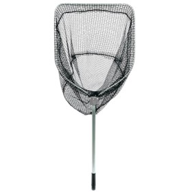 Guadino in alluminio per la pesca manico sganciabile cm h 60 diametro cm 47x55