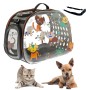 Fuss Dog Borsa per Animali Rigida Trasparente DOGS & CATS Max 6 KG
