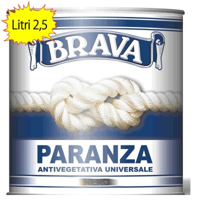 Antivegetativa Brava Paranza per barca colore nero litri 2,5
