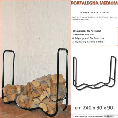 Portalegna con Supporto Medium