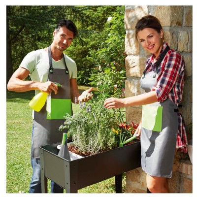 Ortovaso Contenitore per vasi in metallo Standy l'Orto comodo