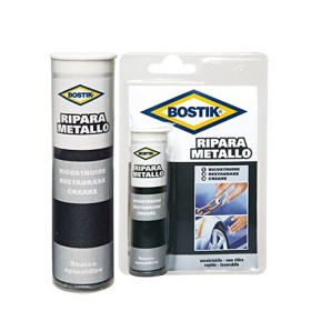 Bostik 10910 Ripara Metalli Colore Grigio Metallo 56 Grammi