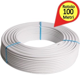 Tubo Nudo Multistrato PE-RT mm 20x2,0 Rotolo da Metri 100