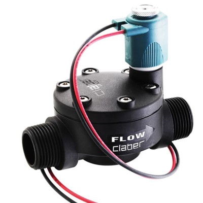 Elettrovalvola 9 V 1” Maschio a filo Claber 90813