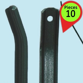 Saetta Plastificata U 2,5x150 Centimetri Confezione da 10 Pezzi