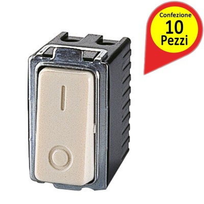 Interruttori Bipolari 16 A Tipo Magic Confezione Pezzi 10