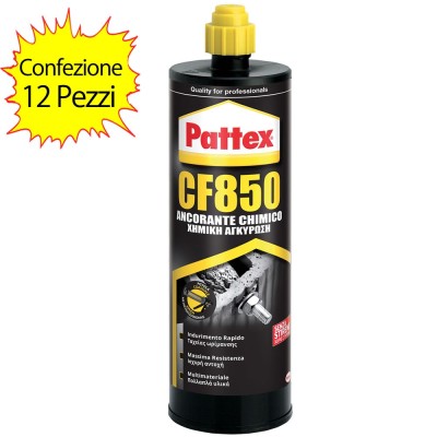 Pattex CF 850 Ancorante Chmico 12 Pezzi da 380 Milliliter