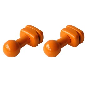 Pika' 2 Appendini per Radiatori LIU' SFERA Colore Arancione