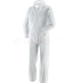 Multipack 50 Tute Polipropilene con Cappuccio Grammi 40 MQ Taglia XXL