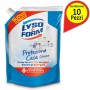 10 Ricariche Lysoform Classico per Pavimenti da 650 Millilitri Ciascuna