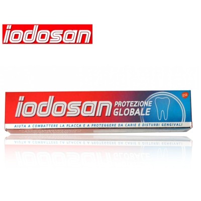 Multipack da 5 Confezioni di Iodosan Dentifricio Protezione Globale 75 Milliliter Ciascuna