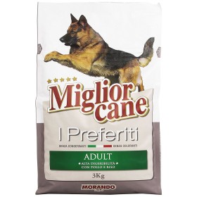 Multipack da 2 Morando Migliorcane  I Preferiti Croccantini per Adulti da 3 kg Ciascuno