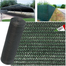 Rete Ombreggiante Verde altezza cm 400 Rotolo Metri 100