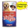 MIGLIOR CANE KG1,25 BOCCONI MANZO UMIDO 12 LATTINE