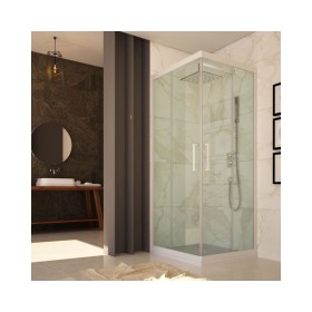 Box Doccia Fox da cm 70 a cm 65 Cristallo Temperato 6 mm Composto da 2 Pareti