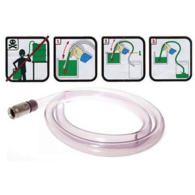 Super Pump Terminale Autosvuotante Con Tubo Trasparente Da Metri 2