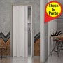Porta a Soffietto Monica Bianca In Kit Cm H 214 x L 83 Pezzi 5