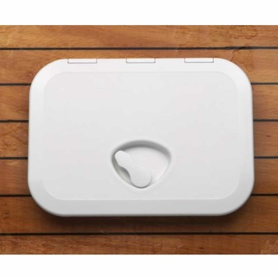 Sportello Calpestabile Fori Coperti Impermeabile mm 270x375 Bianco