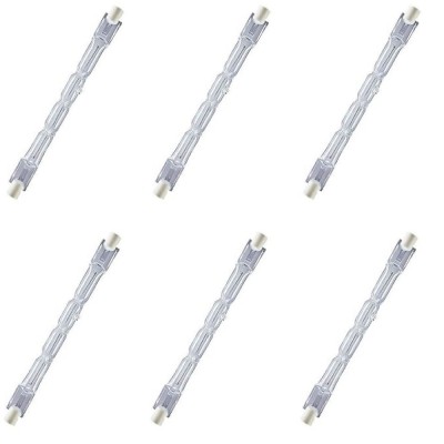 Multipack da 6 Lampade alogene UV-STOP ECO20 Lineari Rinforzate R7s 220/240V 