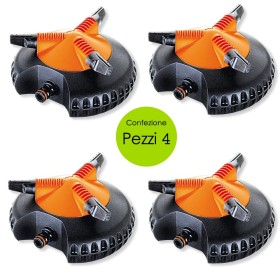Multipack Pezzi 4 Irrigatori Claber 8694 Idrojet 2000 Rotante 